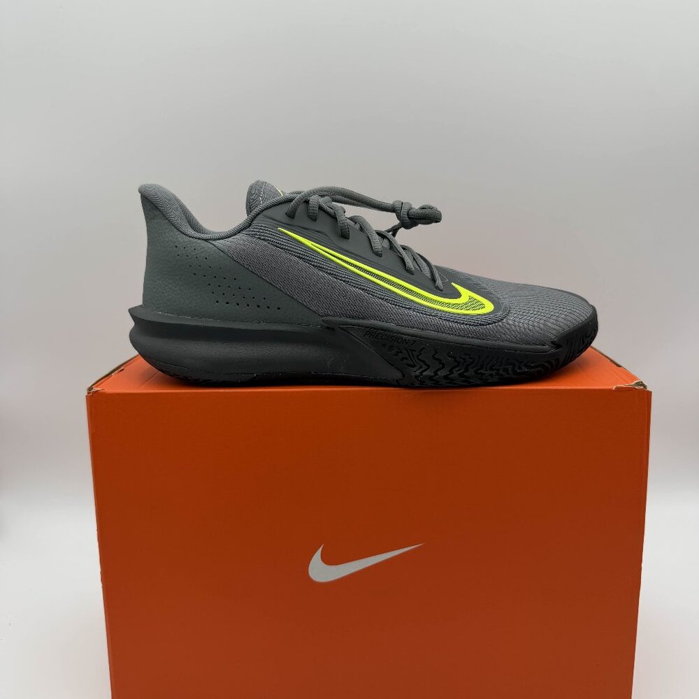 Nike Precision VII – Grey/Volt-Black – Men’s 12 – HJ9154-004